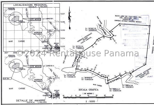 Land for Sale in Bocas Del Toro Bocas del Toro 01001